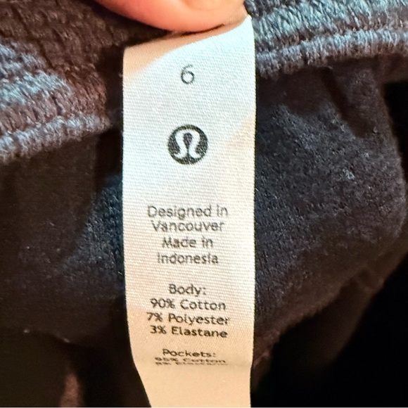 WOMENS LULULEMON WARM DOWN JOGGER IN HEATHERED CORE Gray SIZE 6 - Picture 5 of 6